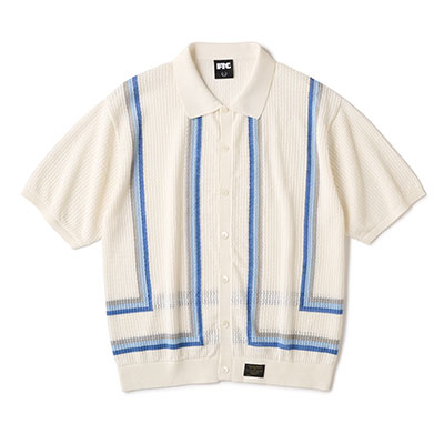FTC(エフティーシー)/ INTARSIA KNIT SHIRT -2.COLOR-