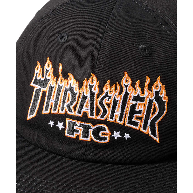 FTC(エフティーシー)/ FTC×THRASHER LOGO 6PANEL -2COLOR-