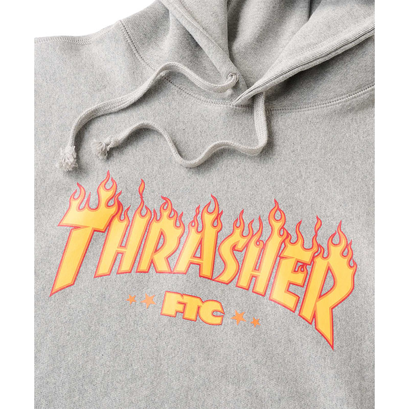 FTC(エフティーシー)/ FTC×THRASHER LOGO HOODY -2COLOR-