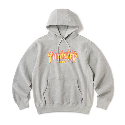 FTC(エフティーシー)/ FTC×THRASHER LOGO HOODY -2COLOR-