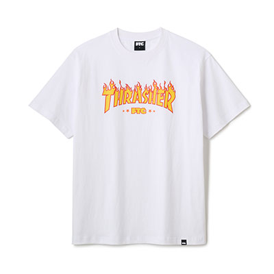 FTC(エフティーシー)/ FTC×THRASHER LOGO TEE -3COLOR-
