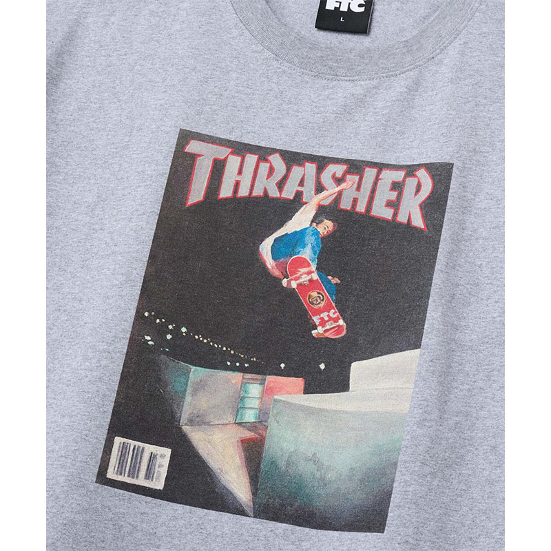 FTC(エフティーシー)/ FTC×THRASHER COVER TEE -3COLOR-