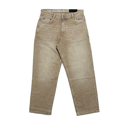 HOMEBOY(ホームボーイ)/ X-TRA BAGGY DYE DENIM -WASHED BROWN-