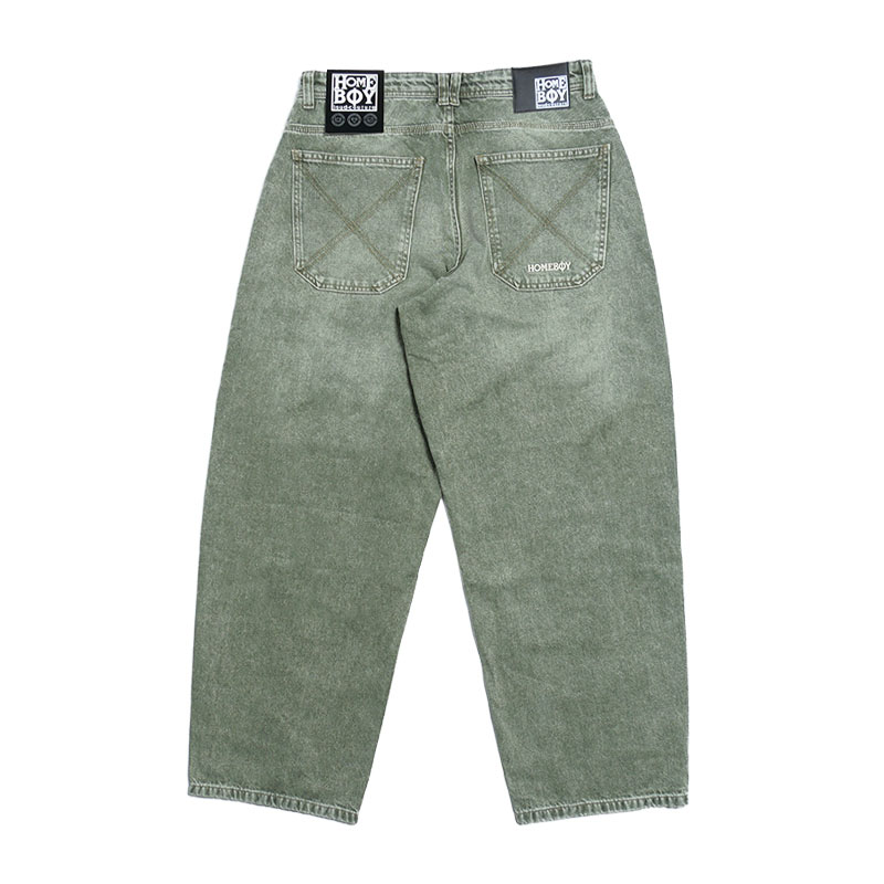 HOMEBOY(ホームボーイ)/ X-TRA MONSTER DYE DENIM -WASHED GREEN-