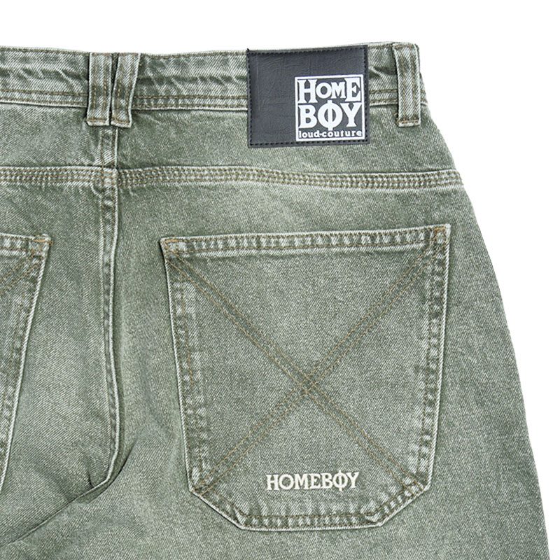 HOMEBOY(ホームボーイ)/ X-TRA MONSTER DYE DENIM -WASHED GREEN-