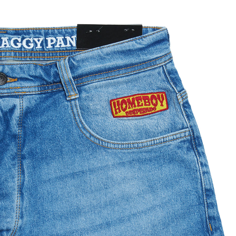 HOMEBOY(ホームボーイ)/ X-TRA DESPERADOS DENIM SHORTS 6/8 -VINTAGE BLUE-
