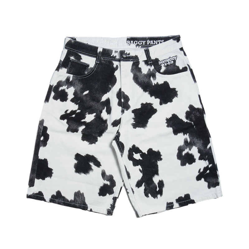 HOMEBOY(ホームボーイ)/ X-TRA COW BOY SHORTS -BLACK/WHITE-