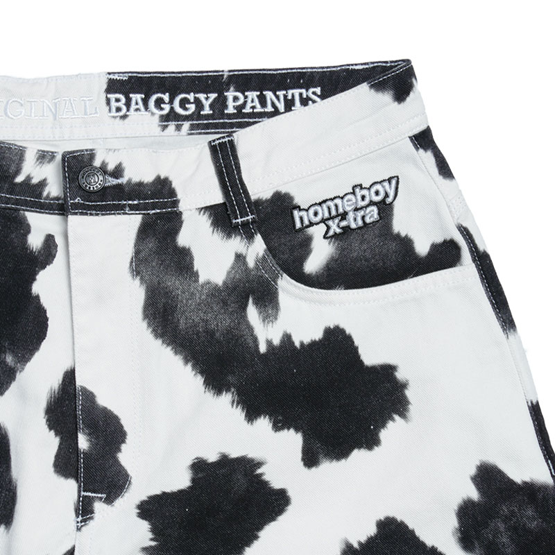 HOMEBOY(ホームボーイ)/ X-TRA COW BOY SHORTS -BLACK/WHITE-