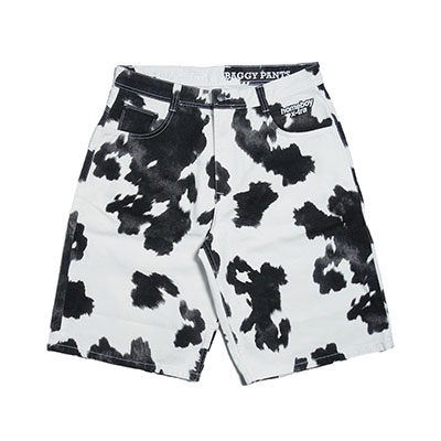 HOMEBOY(ホームボーイ)/ X-TRA COW BOY SHORTS -BLACK/WHITE-
