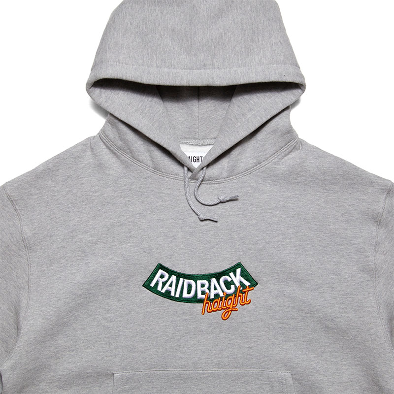 HAIGHT(ヘイト)/ RAIDBACK ARCH LOGO HOODIE -3.COLOR-