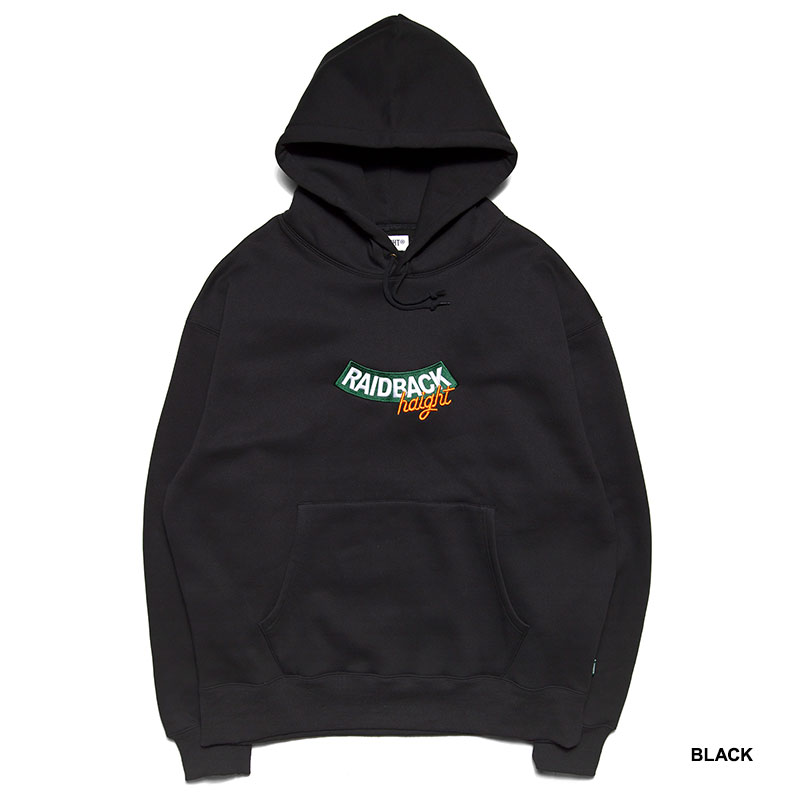 HAIGHT(ヘイト)/ RAIDBACK ARCH LOGO HOODIE -3.COLOR-