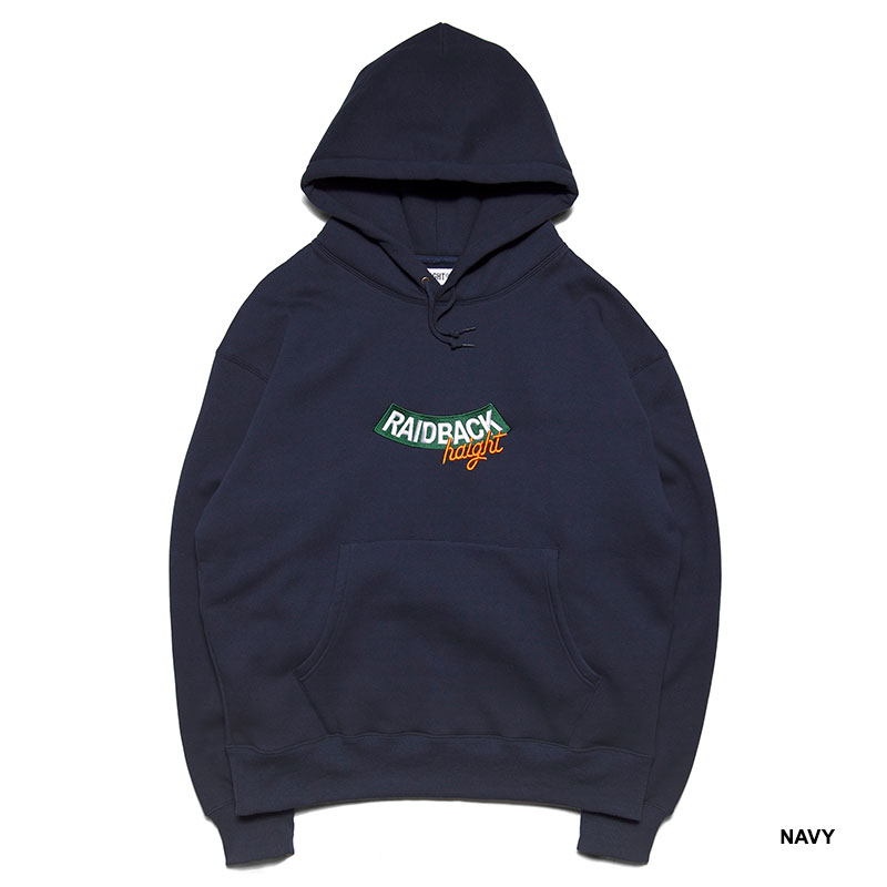 HAIGHT(ヘイト)/ RAIDBACK ARCH LOGO HOODIE -3.COLOR-