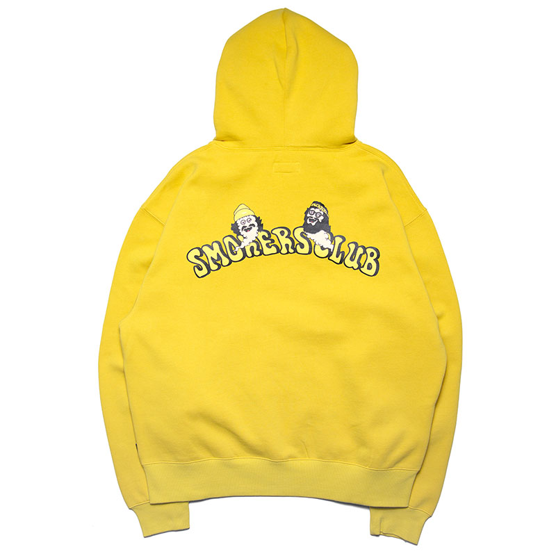 HAIGHT(ヘイト)/ SMOKERS CLUB V4 ZIP HOODIE -YELLOW-