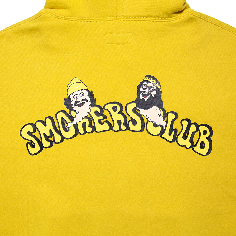 HAIGHT(ヘイト)/ SMOKERS CLUB V4 ZIP HOODIE -YELLOW-