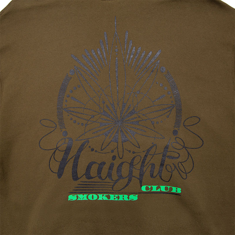 HAIGHT(ヘイト)/ SMOKERS CLUB HOODIE ft.New School Art -2.COLOR-