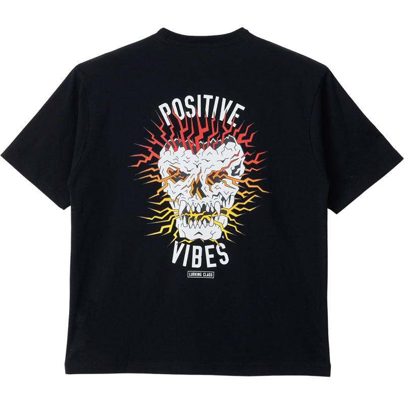 LURKING CLASS(ラーキングクラス)/ VIBES S/S TEE -BLACK-