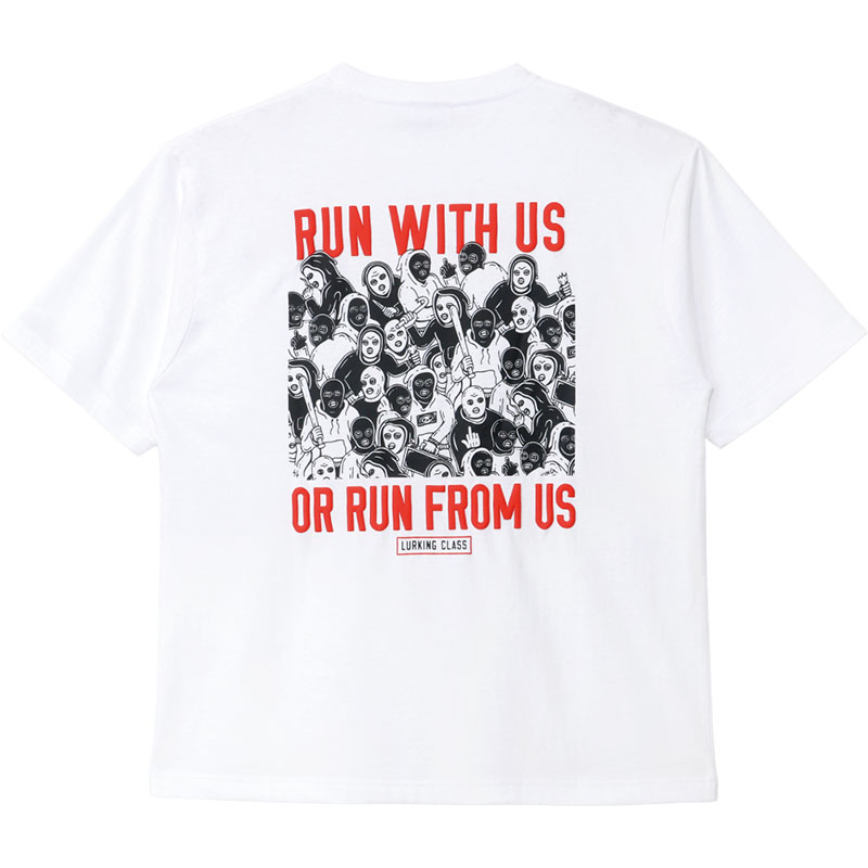 LURKING CLASS(ラーキングクラス)/ RUN S/S TEE -2.COLOR-