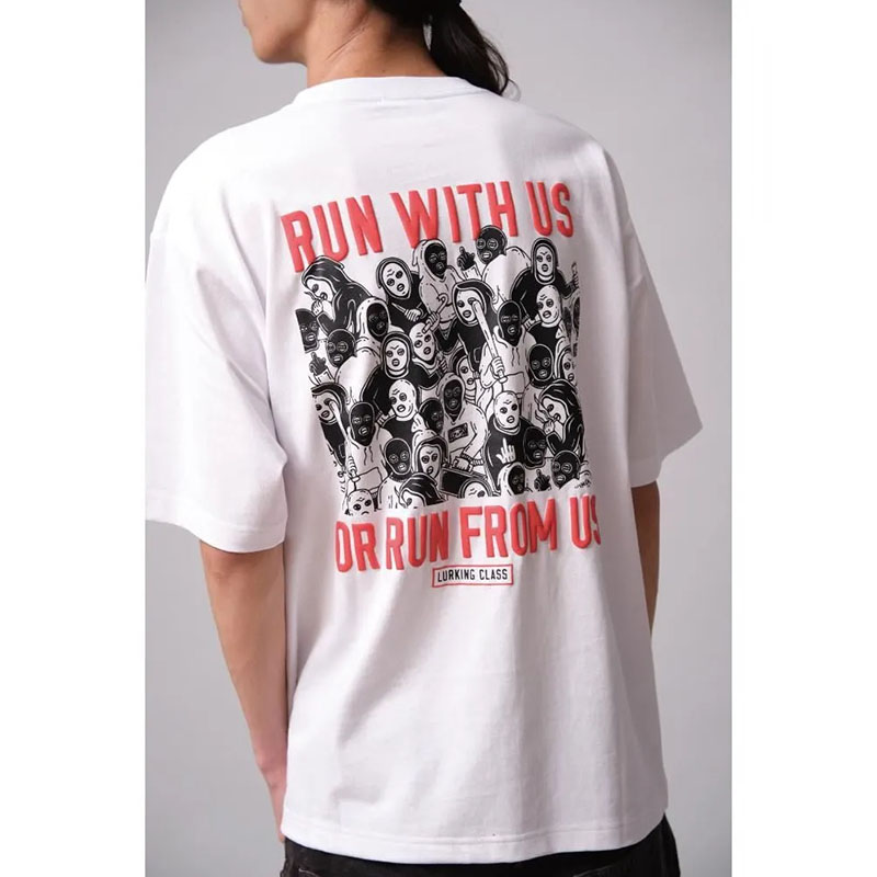 LURKING CLASS(ラーキングクラス)/ RUN S/S TEE -2.COLOR-