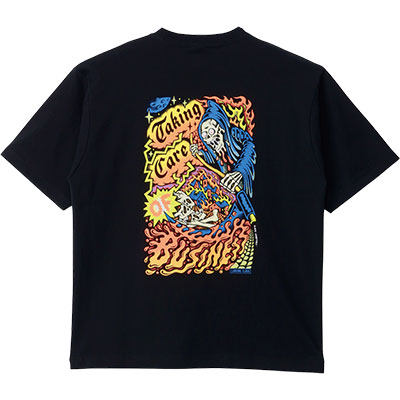 LURKING CLASS(ラーキングクラス)/ × TALLBOY TALKING CARE OF BUSINESS S/S TEE -BLACK-