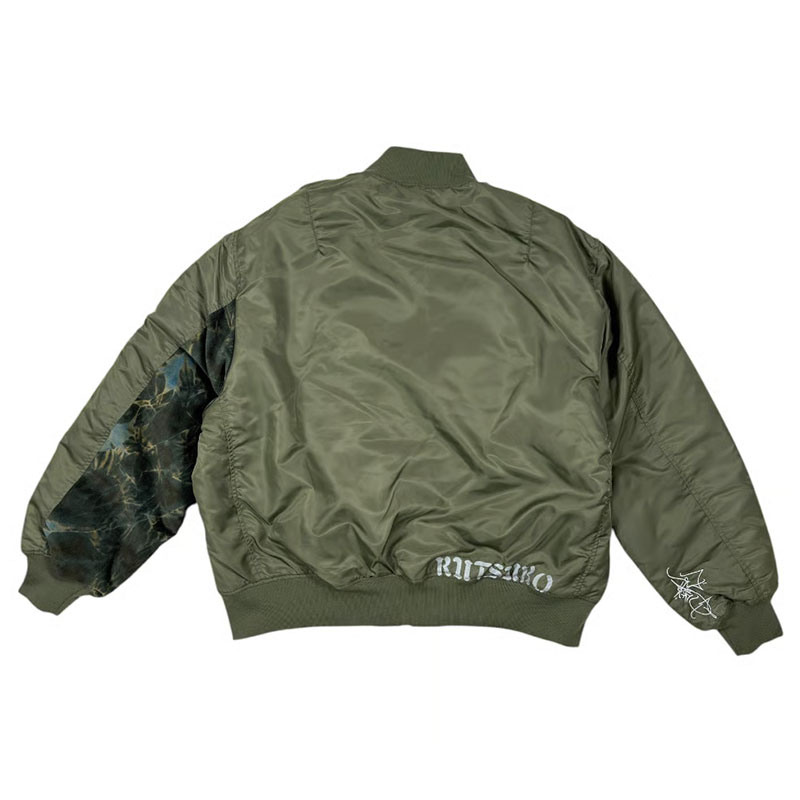 坩堝-RUTSUBO-(ルツボ)/ Reversible MA-1 ARMY (RUTSUBO×JOHN125) -2.COLOR-