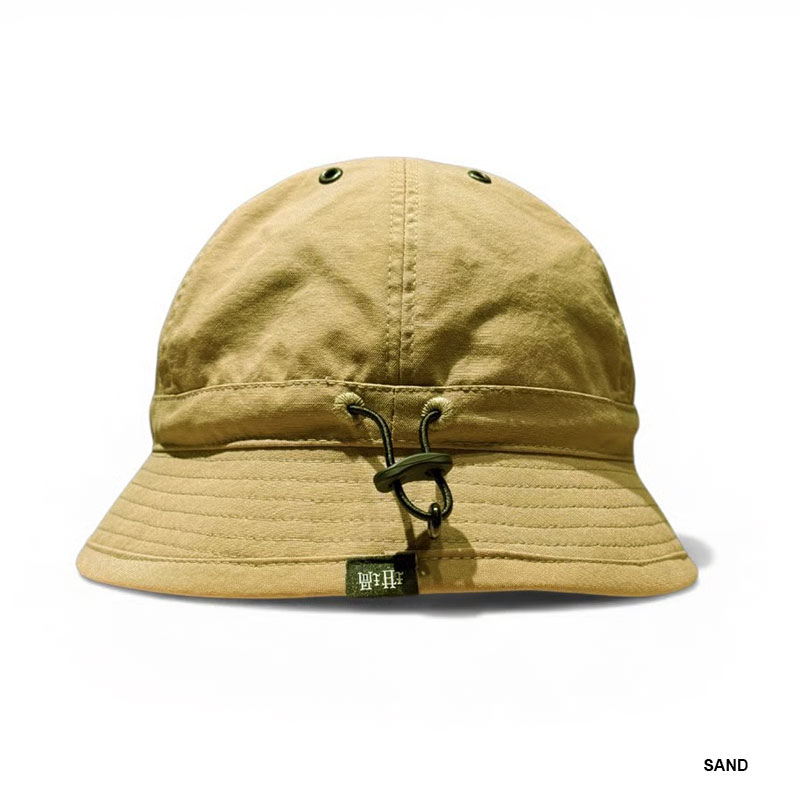 坩堝-RUTSUBO-(ルツボ)/ HELITAGE 6PANEL HAT -3.COLOR-