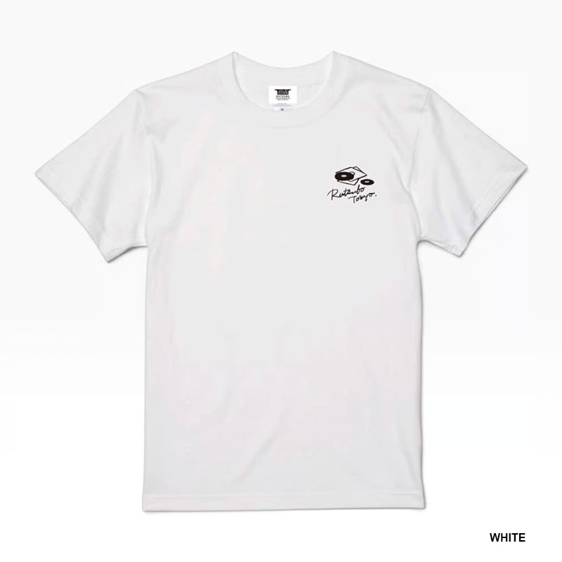 坩堝-RUTSUBO-(ルツボ)/ OLD SKOOL 皿回 TEE (RUTSUBO × YU SUDA) -2.COLOR-