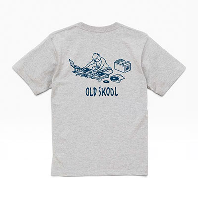 坩堝-RUTSUBO-(ルツボ)/ OLD SKOOL 皿回 TEE (RUTSUBO × YU SUDA) -2.COLOR-