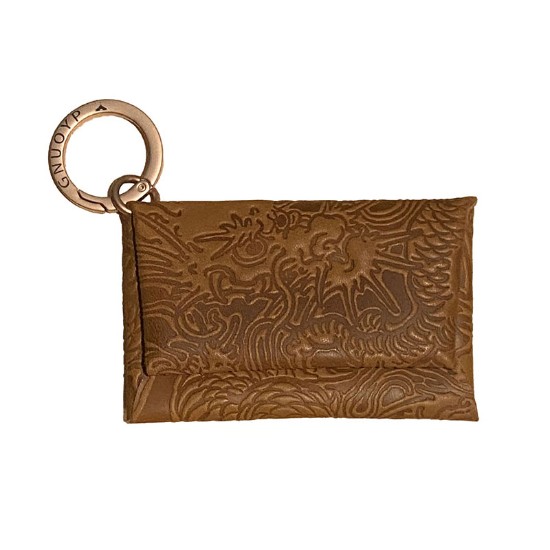 坩堝-RUTSUBO-(ルツボ)/ MINI WALLET -CAMEL-
