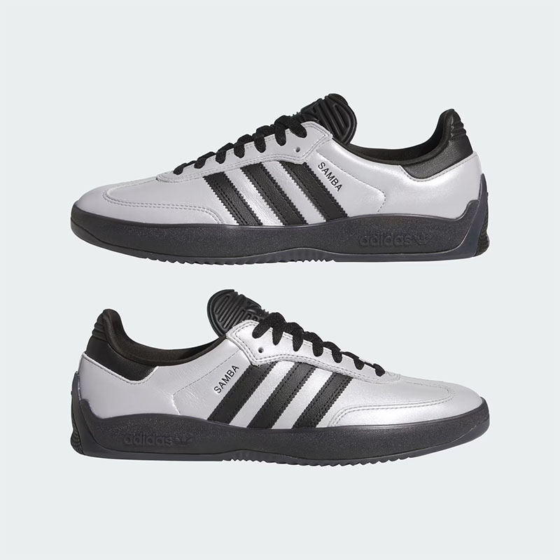 ADIDAS SKATEBOARDING(アディダススケートボーディング)/ PUIG SAMBA -SILVER/BLACK-