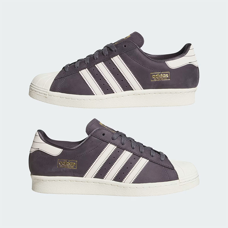 ADIDAS SKATEBOARDING(アディダススケートボーディング)/ SUPERSTAR 80 ADV -AURORA ONIX/CHALK WHITE-