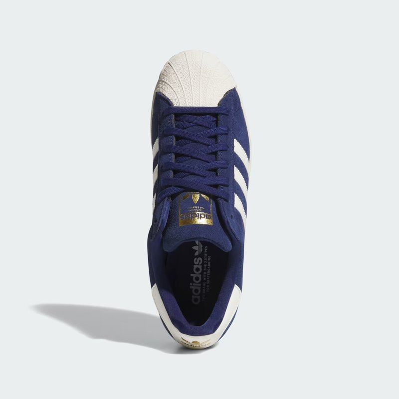 ADIDAS SB(アディダススケートボーディング)/ SUPERSTAR ADV -D.BLUE/CHALK WHITE/GOLD METALLIC-