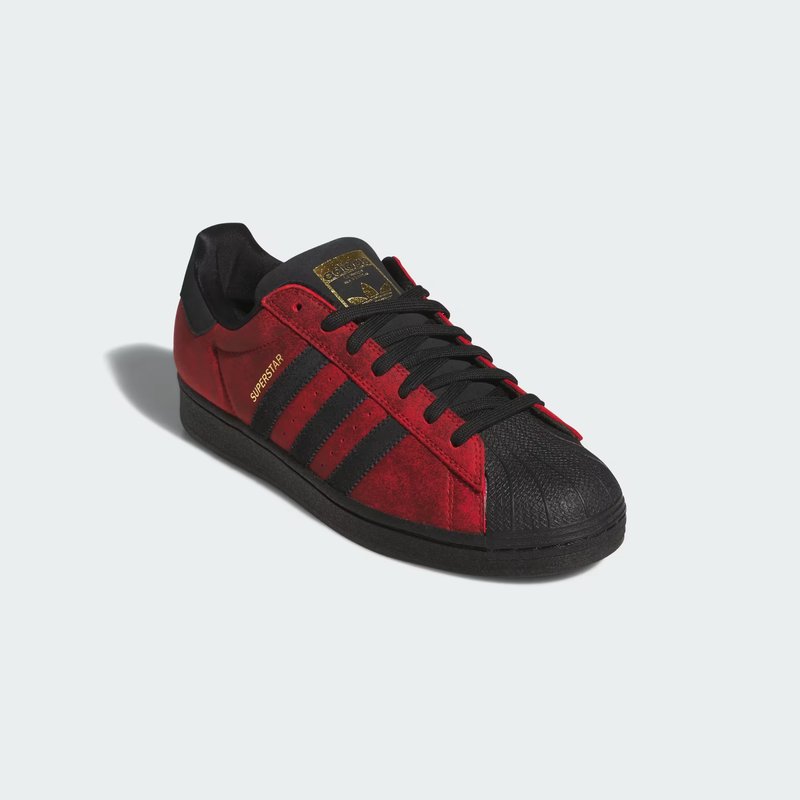 ADIDAS SB(アディダススケートボーディング)/ SUPERSTAR ADV -BETTER SCARLET/CORE BLACK/GOLD MATALLIC-