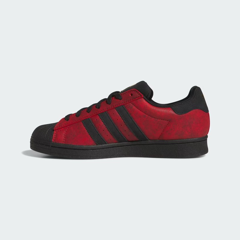 ADIDAS SB(アディダススケートボーディング)/ SUPERSTAR ADV -BETTER SCARLET/CORE BLACK/GOLD MATALLIC-