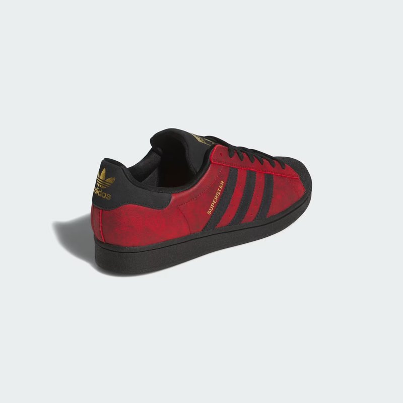 ADIDAS SB(アディダススケートボーディング)/ SUPERSTAR ADV -BETTER SCARLET/CORE BLACK/GOLD MATALLIC-