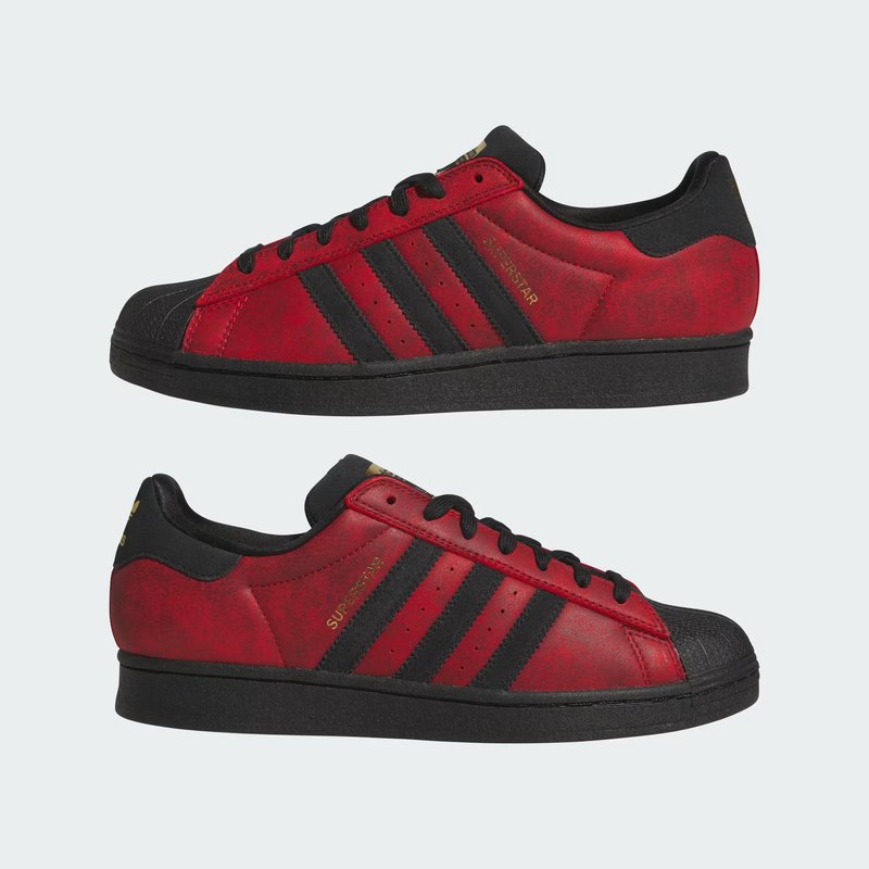 ADIDAS SB(アディダススケートボーディング)/ SUPERSTAR ADV -BETTER SCARLET/CORE BLACK/GOLD MATALLIC-