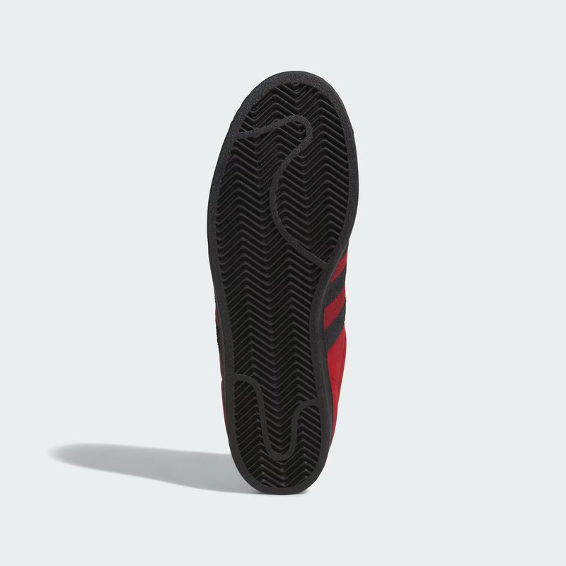 ADIDAS SB(アディダススケートボーディング)/ SUPERSTAR ADV -BETTER SCARLET/CORE BLACK/GOLD MATALLIC-