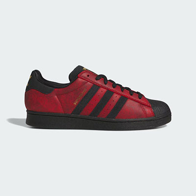 ADIDAS SB(アディダススケートボーディング)/ SUPERSTAR ADV -BETTER SCARLET/CORE BLACK/GOLD MATALLIC-