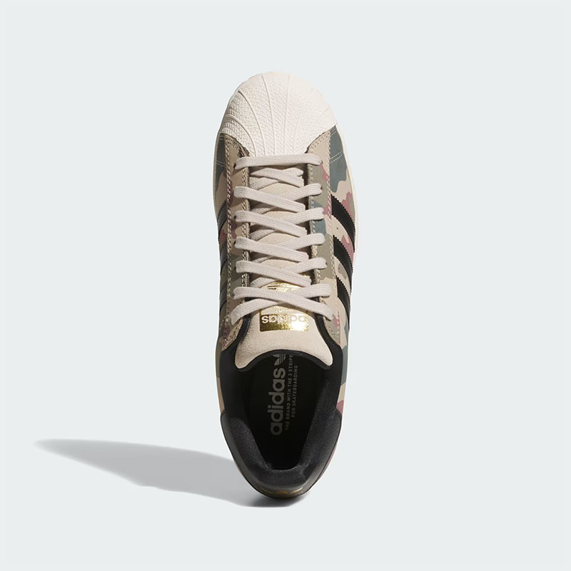 ADIDAS SKATEBOARDING(アディダススケートボーディング)/ SUPERSTAR ADV -KHAKI/BLACK/WHITE-