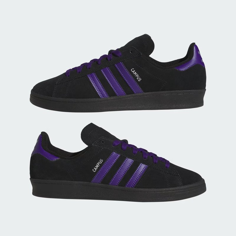 ADIDAS SB(アディダススケートボーディング)/ CAMPUS ADV -PURPLE/CORE BLACK/SILVER METALLIC-