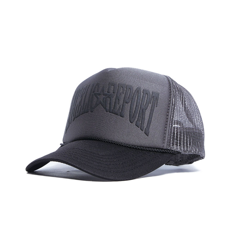 ANGELIC REPORT(エンジェリック リポート)/ ARCH LOGO TRUCKER -GREY-