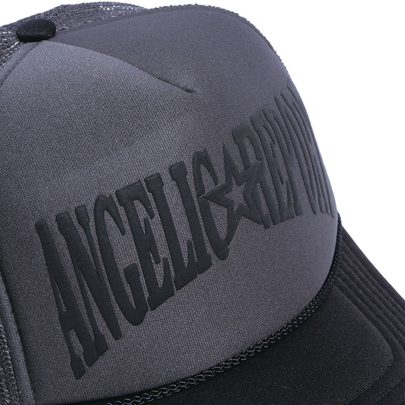 ANGELIC REPORT(エンジェリック リポート)/ ARCH LOGO TRUCKER -GREY-