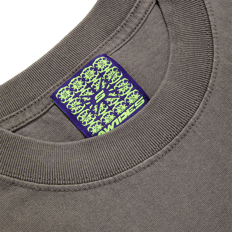 AWIDES/ SKULL T-SHIRT -2.COLOR-
