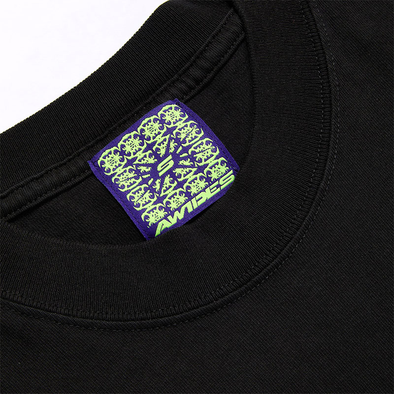 AWIDES/ SKULL T-SHIRT -2.COLOR-