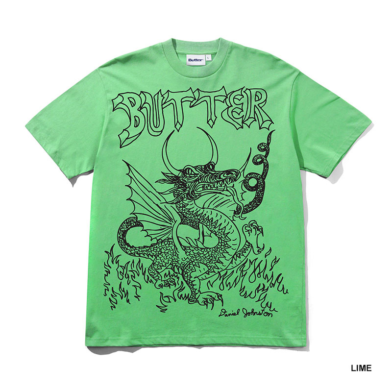 Butter Goods(バターグッズ)/ Dragon Tee -2COLOR-