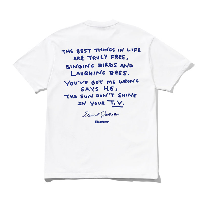 Butter Goods(バターグッズ)/ Don't Be Scared Tee -2COLOR-