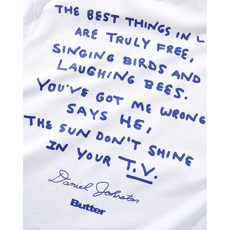 Butter Goods(バターグッズ)/ Don't Be Scared Tee -2COLOR-