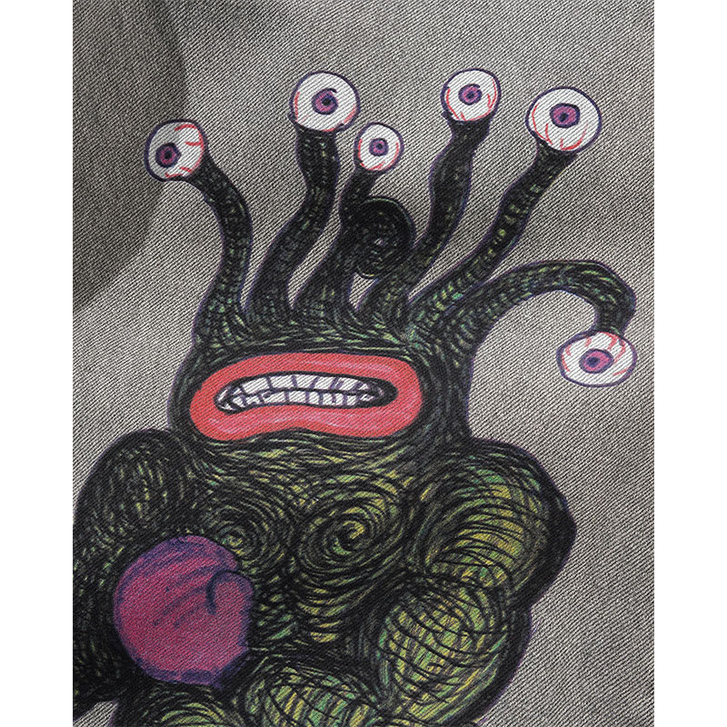 Butter Goods(バターグッズ)/ Boxing Denim Jeans -WASHED GREY-