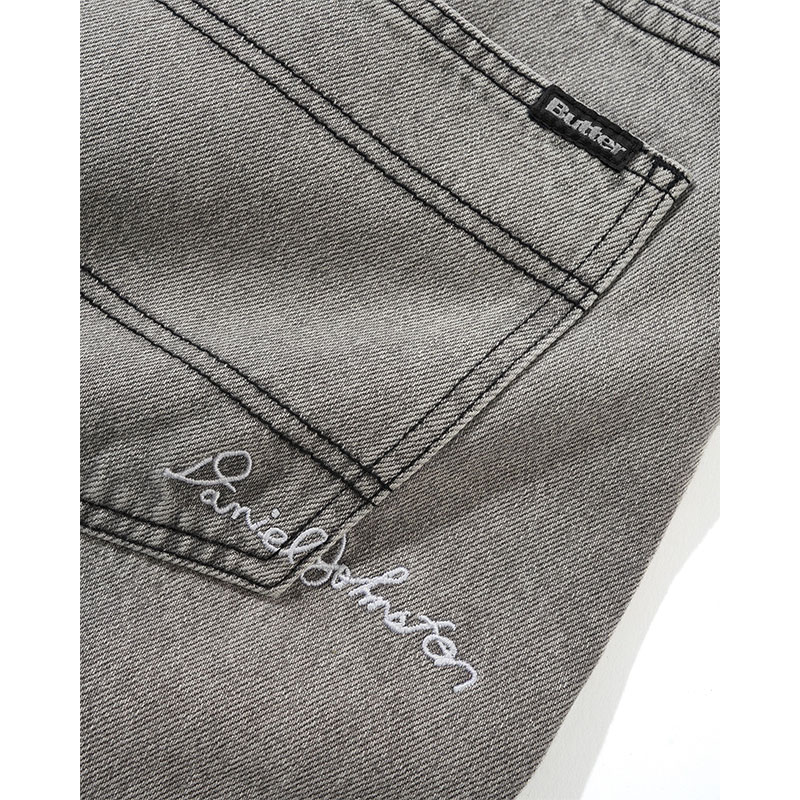 Butter Goods(バターグッズ)/ Boxing Denim Jeans -WASHED GREY-