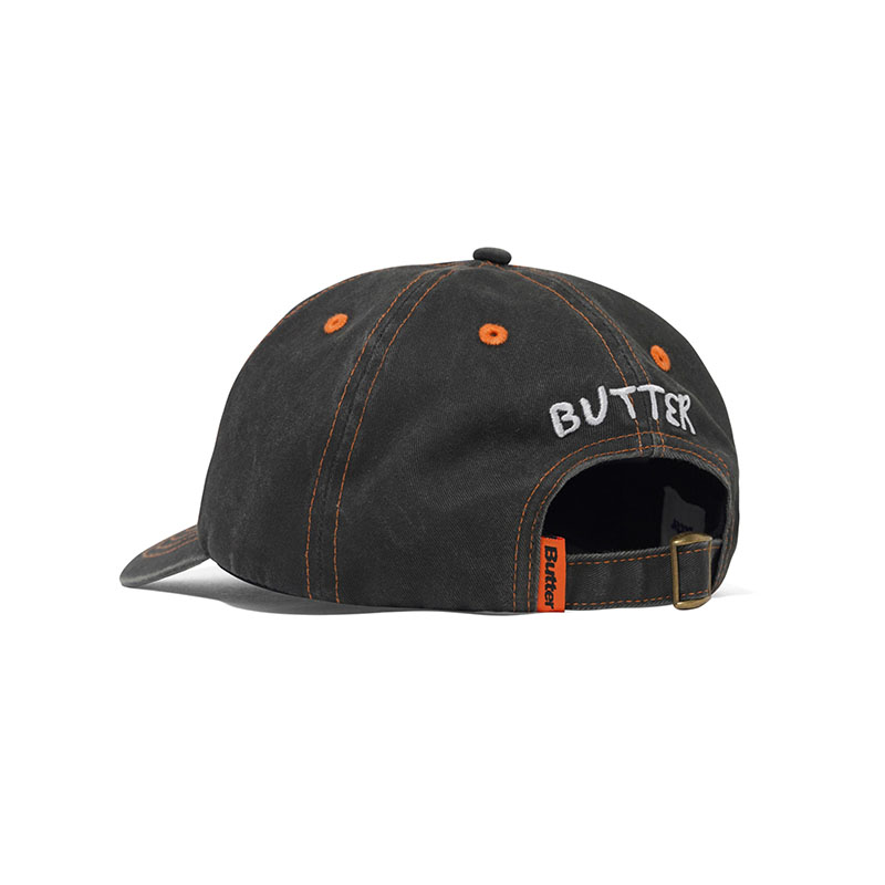 Butter Goods(バターグッズ)/ Enemy 5 Panel Cap -BLACK/SLATE-