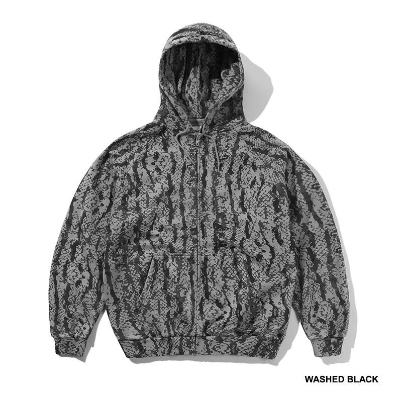 Butter Goods(バターグッズ)/ Lowland Camo Zip-Thru Hood -2COLOR-